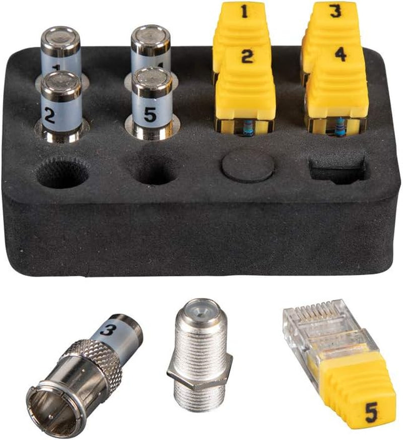 Klein Tools VDV501-851 Ultimate Cable Tester Kit with Scout Pro 3 - Perfect for Ethernet, Coax, Video, and Phone Cables with 5 Locator Remotes