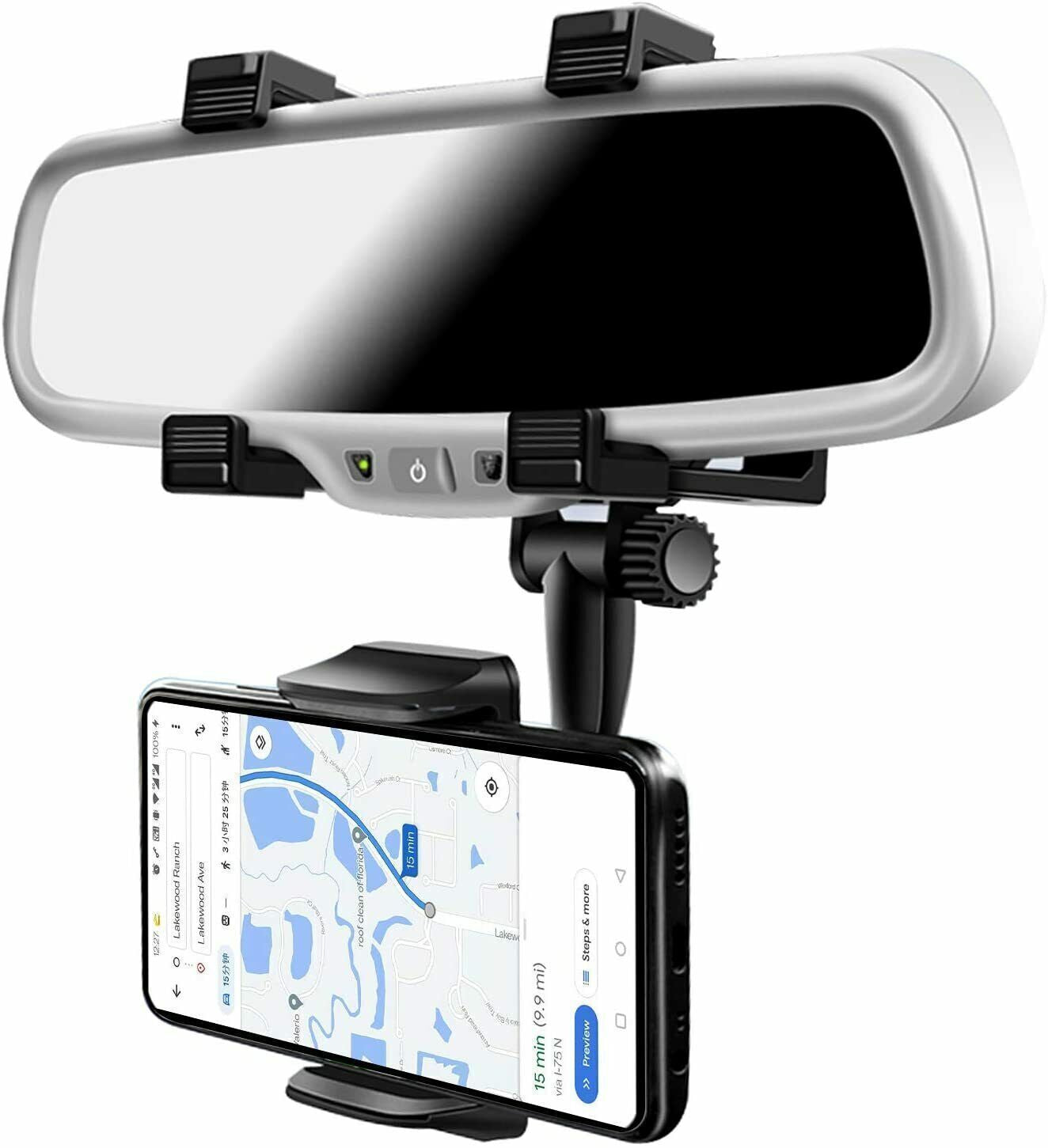 Universal 360° Rotatable Car Phone Mount Holder for Mobile Devices