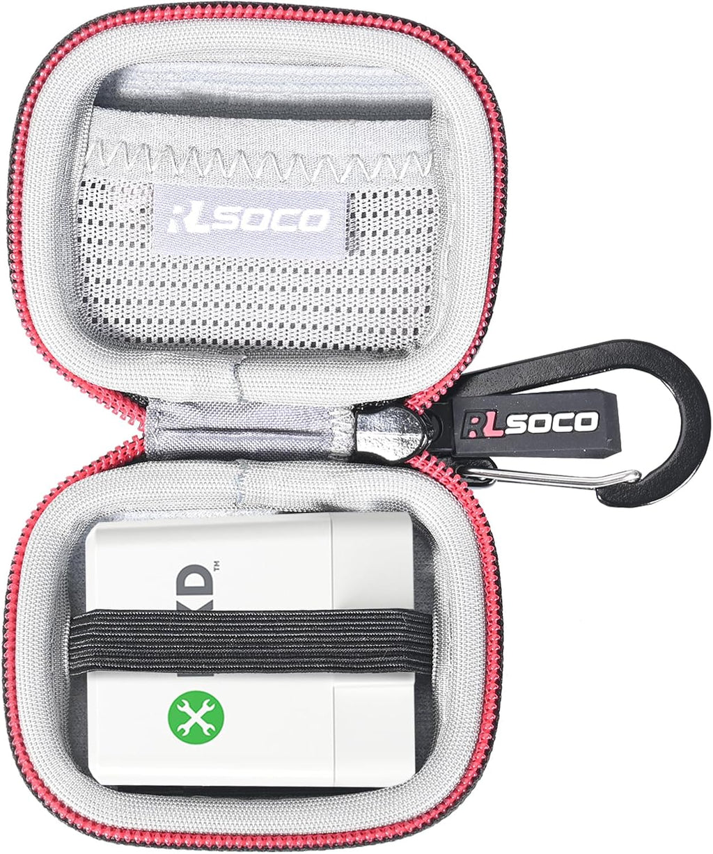 RLSOCO Carrying Case for FIXD Bluetooth OBD2 Scanner for Iphone & Android - Diagnostic Scan Tool (Case Only)