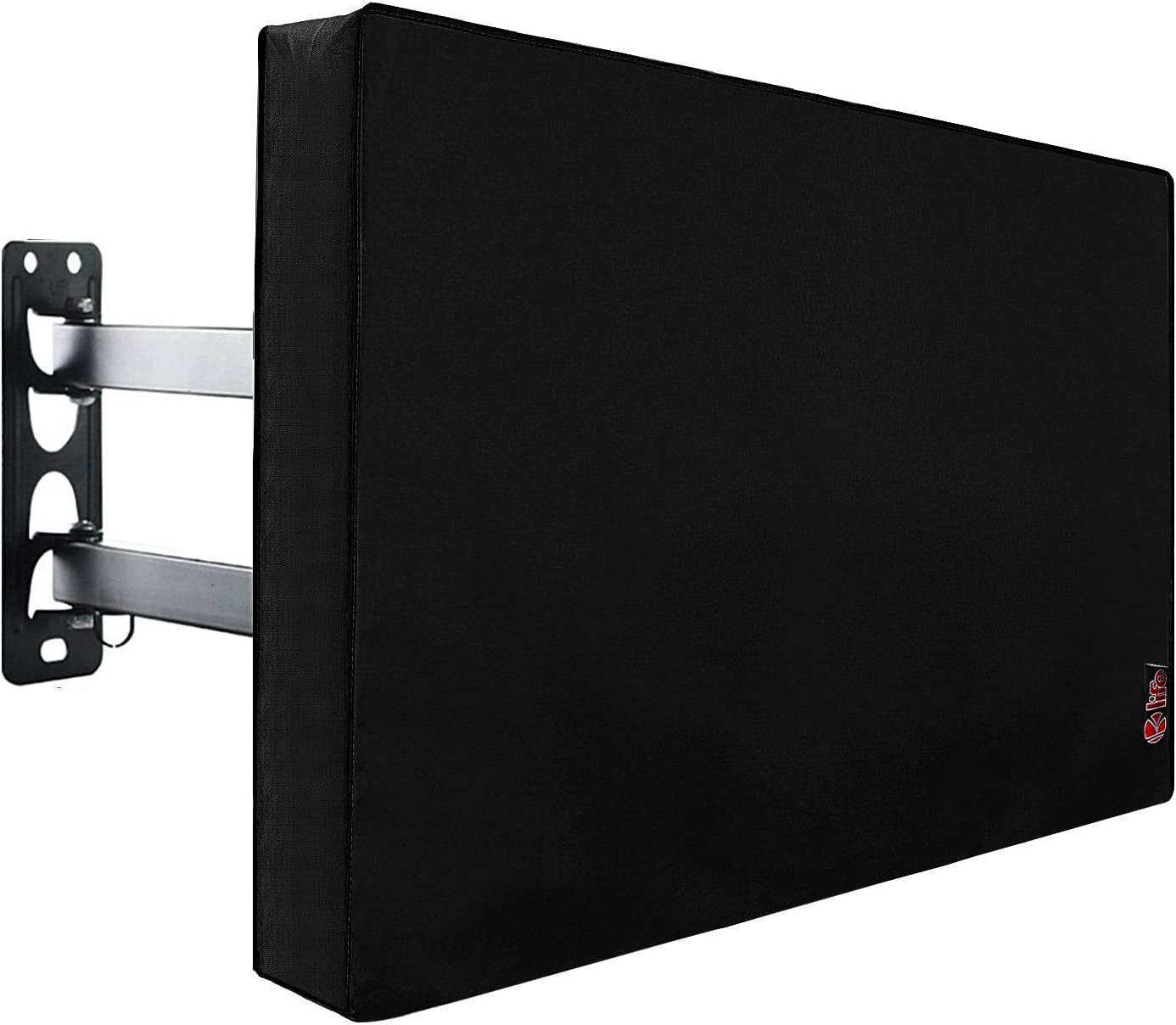 KOLIFE K LIFE Outdoor TV Cover 60 to 65 Inches, Waterproof and Weatherproof, Fits up to 58''W X 37''H for outside Flat Screen TV