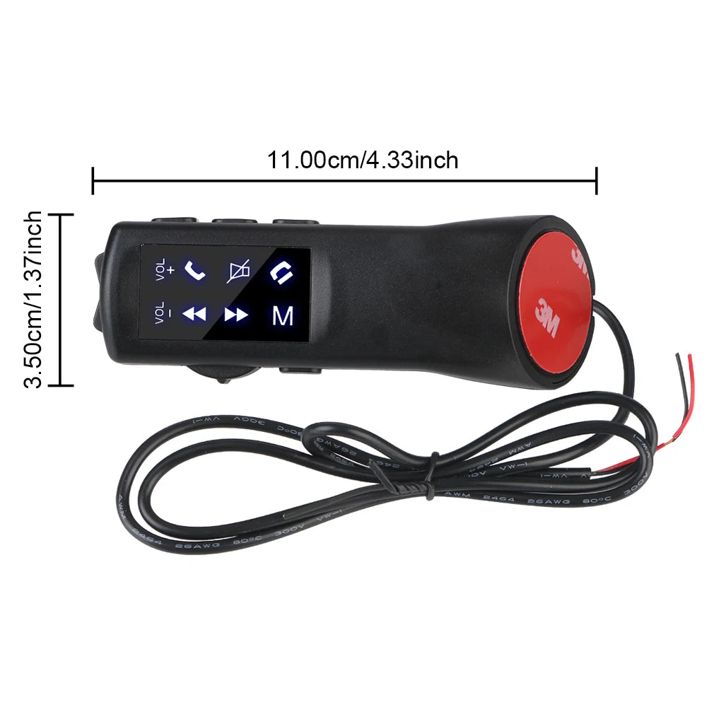 12V Car Steering Wheel Buttons 7/8 Keys Switch Control for Car Radio Music Phone DVD Navigation Remote Controller Universal
