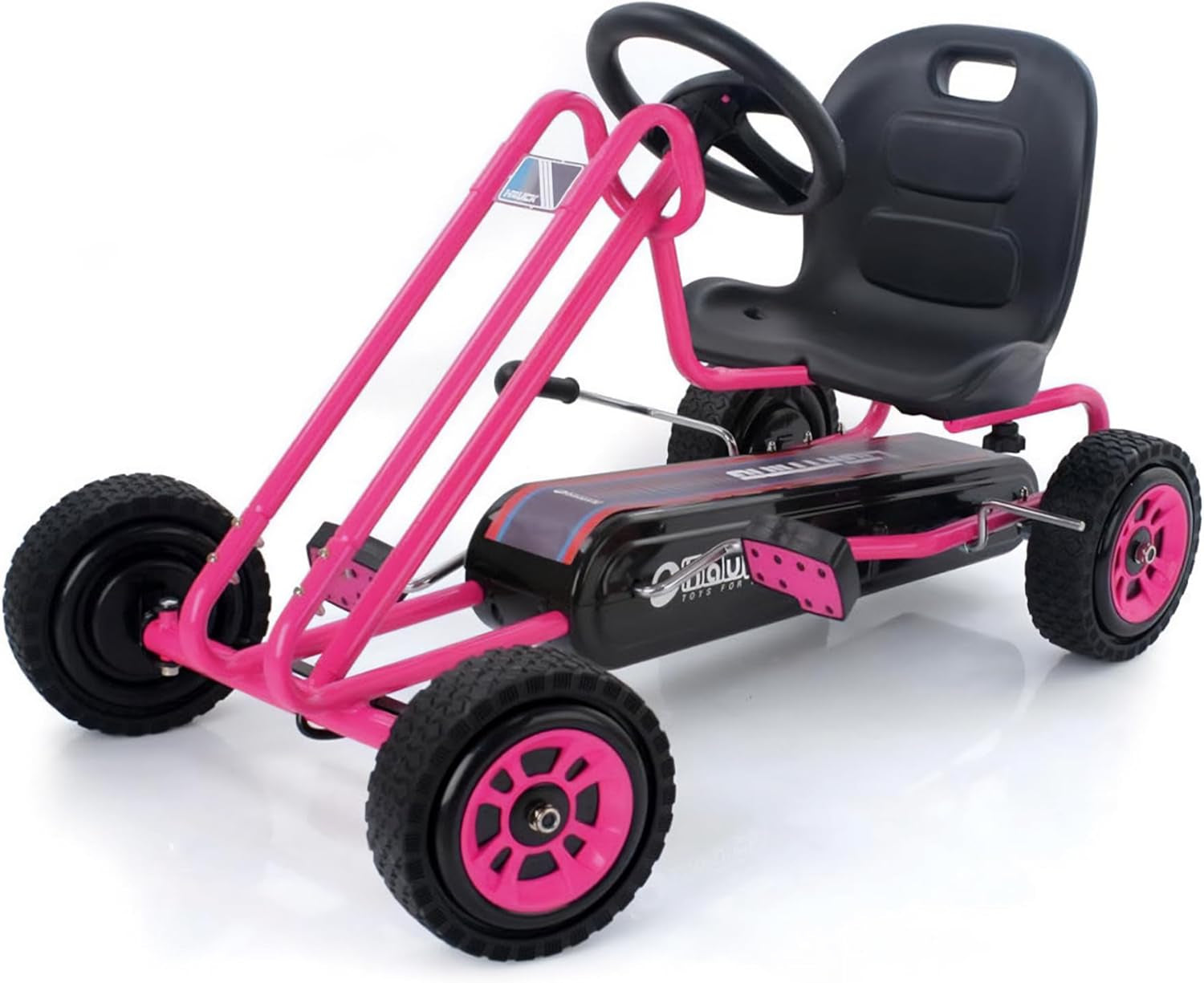 Hauck Kids Pedal Go Kart - Fun 4-Wheel Bike Cart for Ages 4-8 in Vibrant Green - Perfect Outdoor Adventure for Boys and Girls!