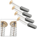 Carbon Brushes Motor Carbon Brushes Tool Automation Carbon Drills Drives Durability Electric Mechanical 6Mm*6Mm*20Mm
