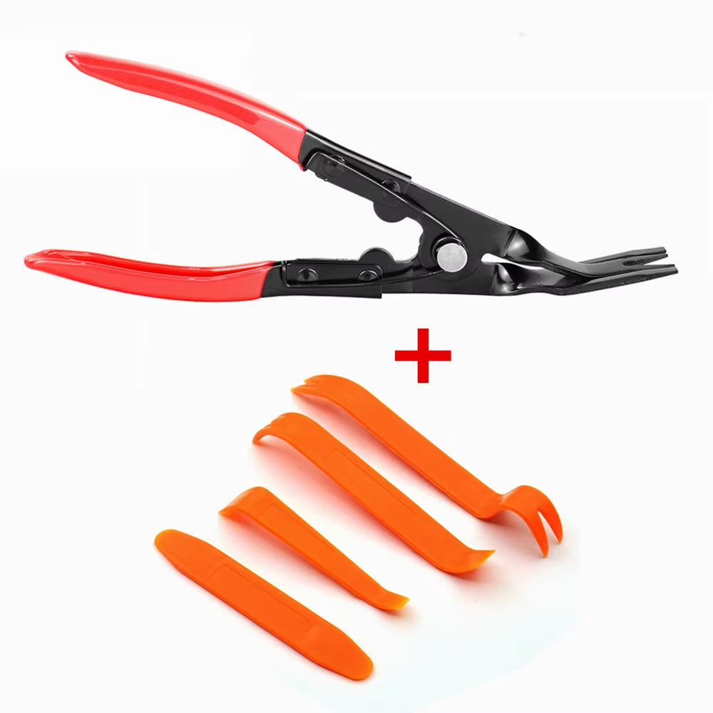 Car Headlight Repair Installation Tool Trim Clip Removal Pliers Panel Fascia Dash Upholstery Remover Hand-Held Disassembly Tool