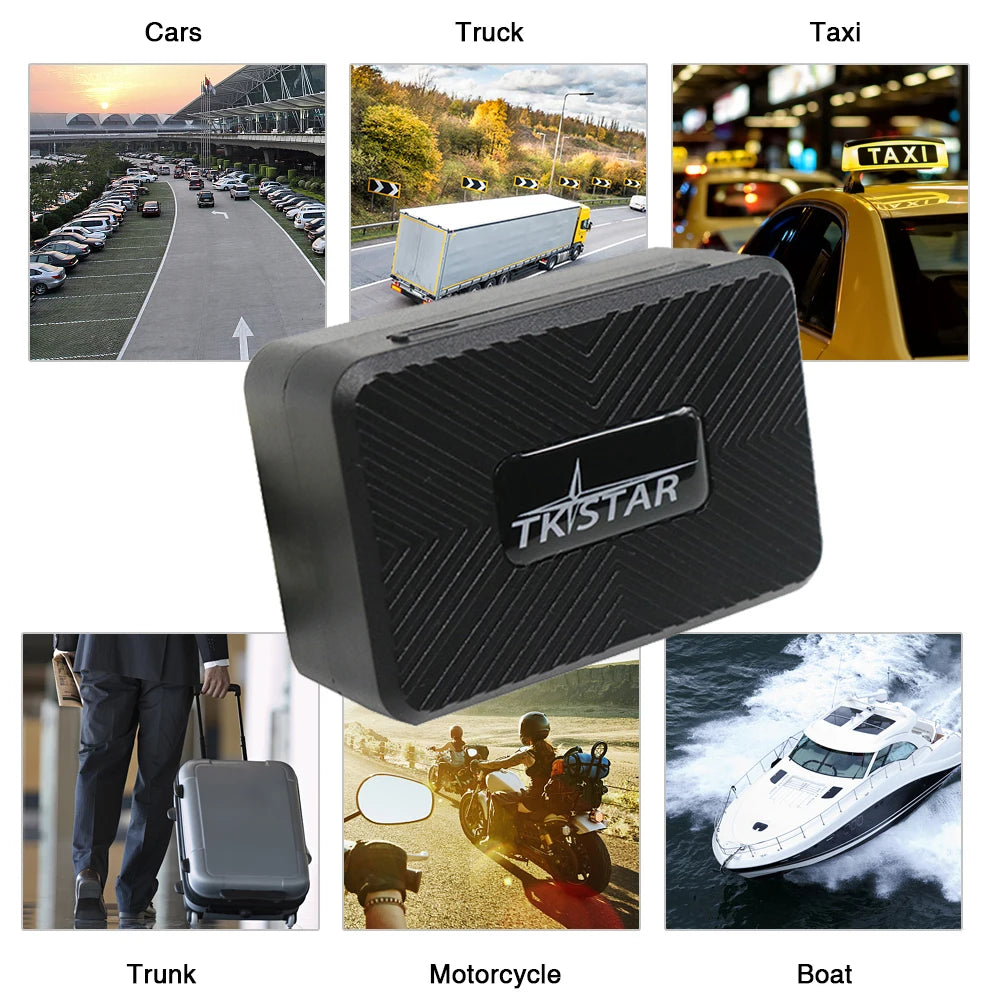 Car Tracker Mini GPS Tracker Car 2G Magnet TKSTAR TK913 Locator GPS Tracker Car Vehicle GPS Tracker Auto Free Web APP PK TK905