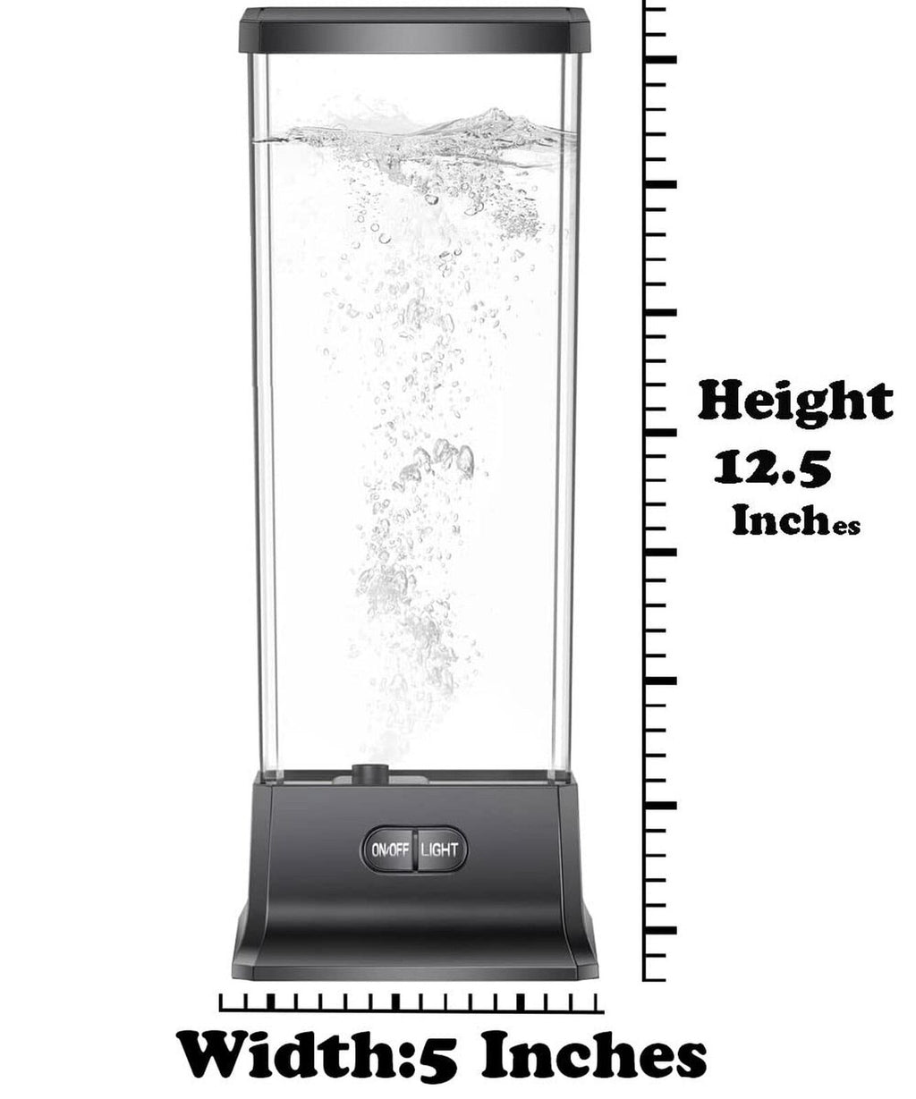 COLORLIFE Bluetooth-Enabled Electric Jellyfish Lava Lamp with Music Feature