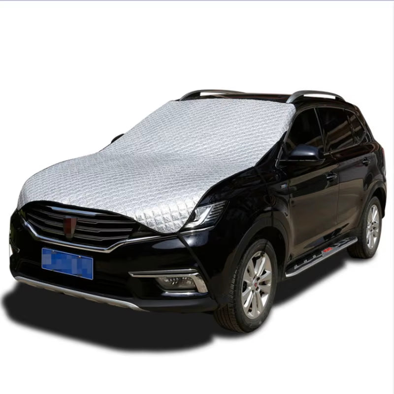 Universal Fit Car Cover for Sedans and SUVs - Sun, Snow, and Dust Protection