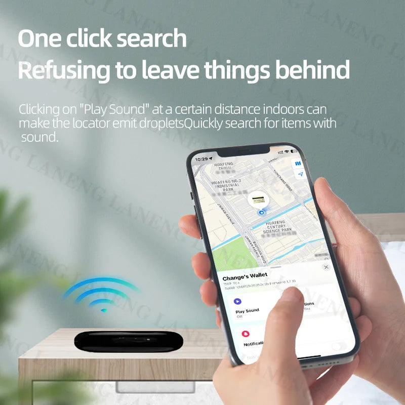 GPS IP67 MFI for Apple Tracker Smart Air Tag Child Key Pet Car Vehicle Lost Tracker Battery Life about 365 Day Bluetooth Tracker