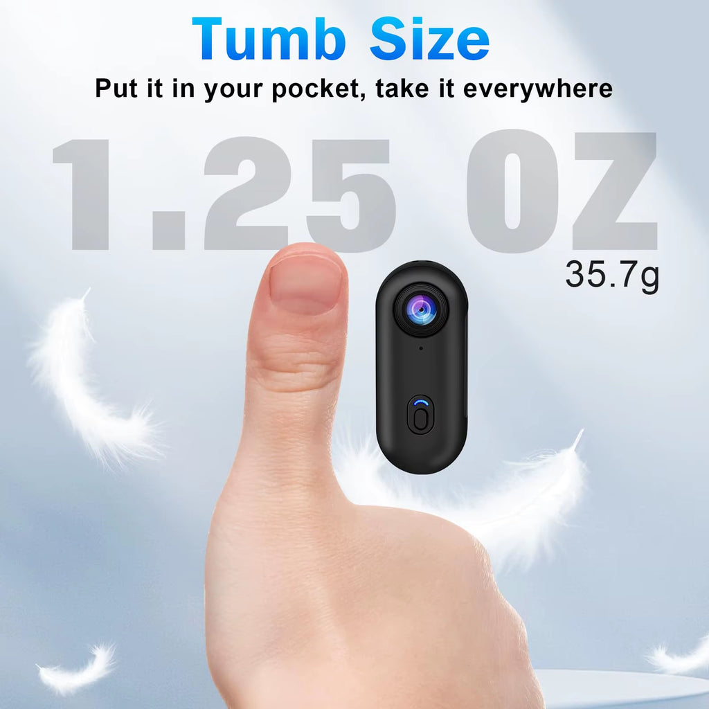 High Quality Mini Vlog 4K HD Digital Camera Wifi Wireless 128GB Pocket Body Cam Hot Selling Portable Action Cam for Sports Video