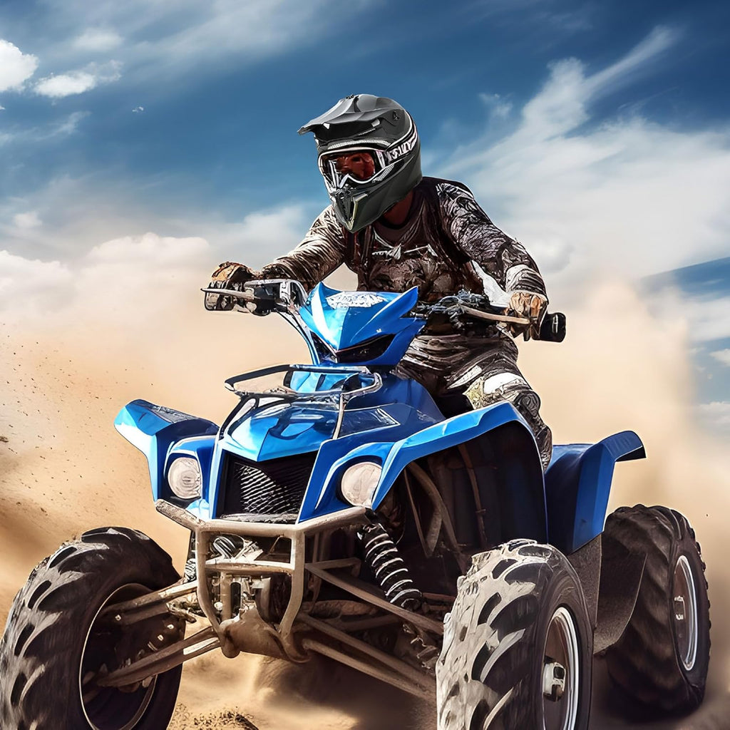 AHR Adult Offroad Dirt Bike Helmet Motocross ATV Dirtbike Outdoor BMX MX Full Face Motorcycle Helmet DOT Approved