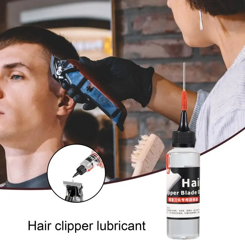 Trimmer Lubricating Oil Hair Scissors Lubrication Reduce Metal Friction No Odor for Hair Cutting Tool Maintenance Lubrication