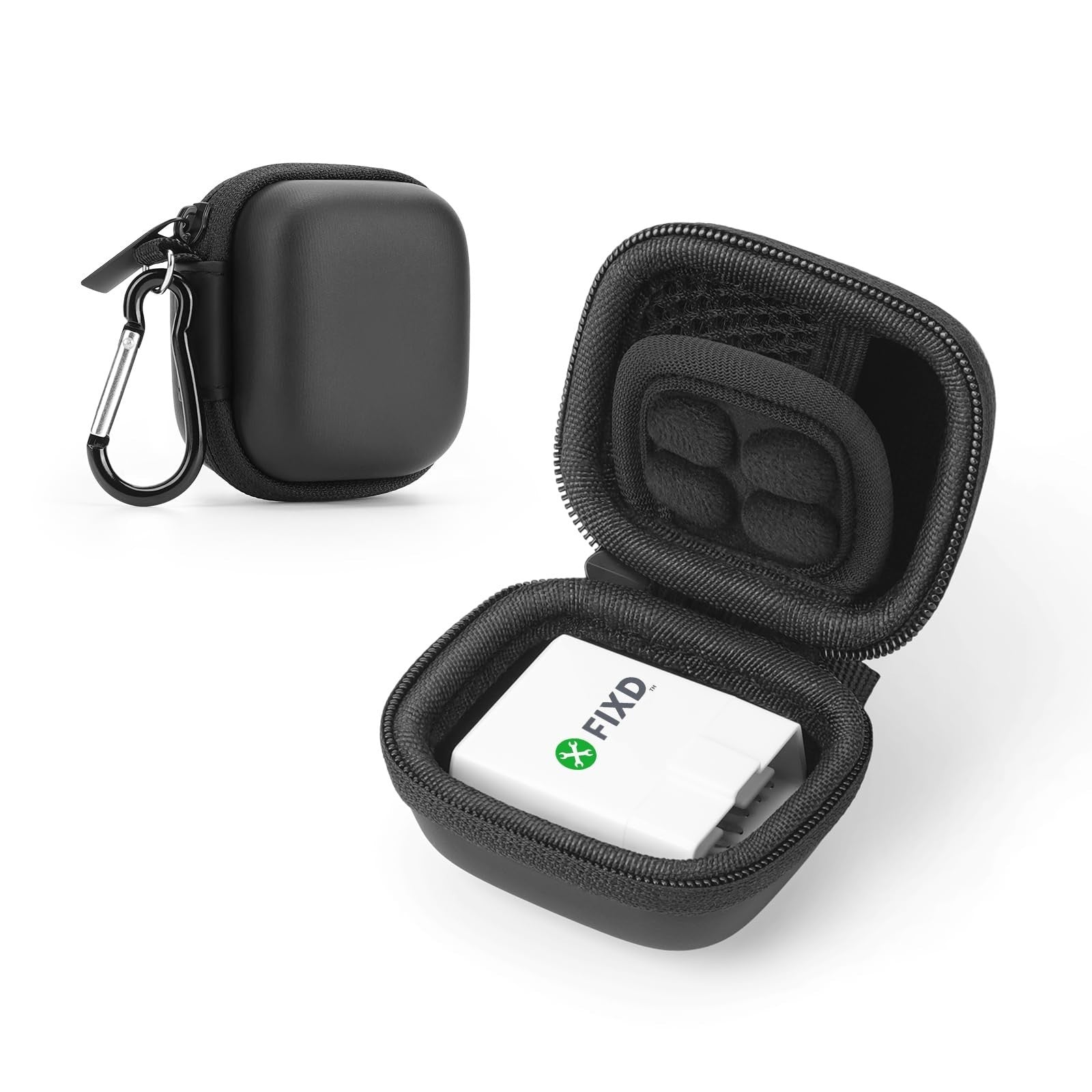 Fixd Obd2 Bluetooth Car Diagnostic Tool Auto Health Monitor Device Case Only New