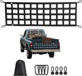 Heavy Duty Tailgate Net - 60" x 18" for Pickup Truck Bed, Easy Installation