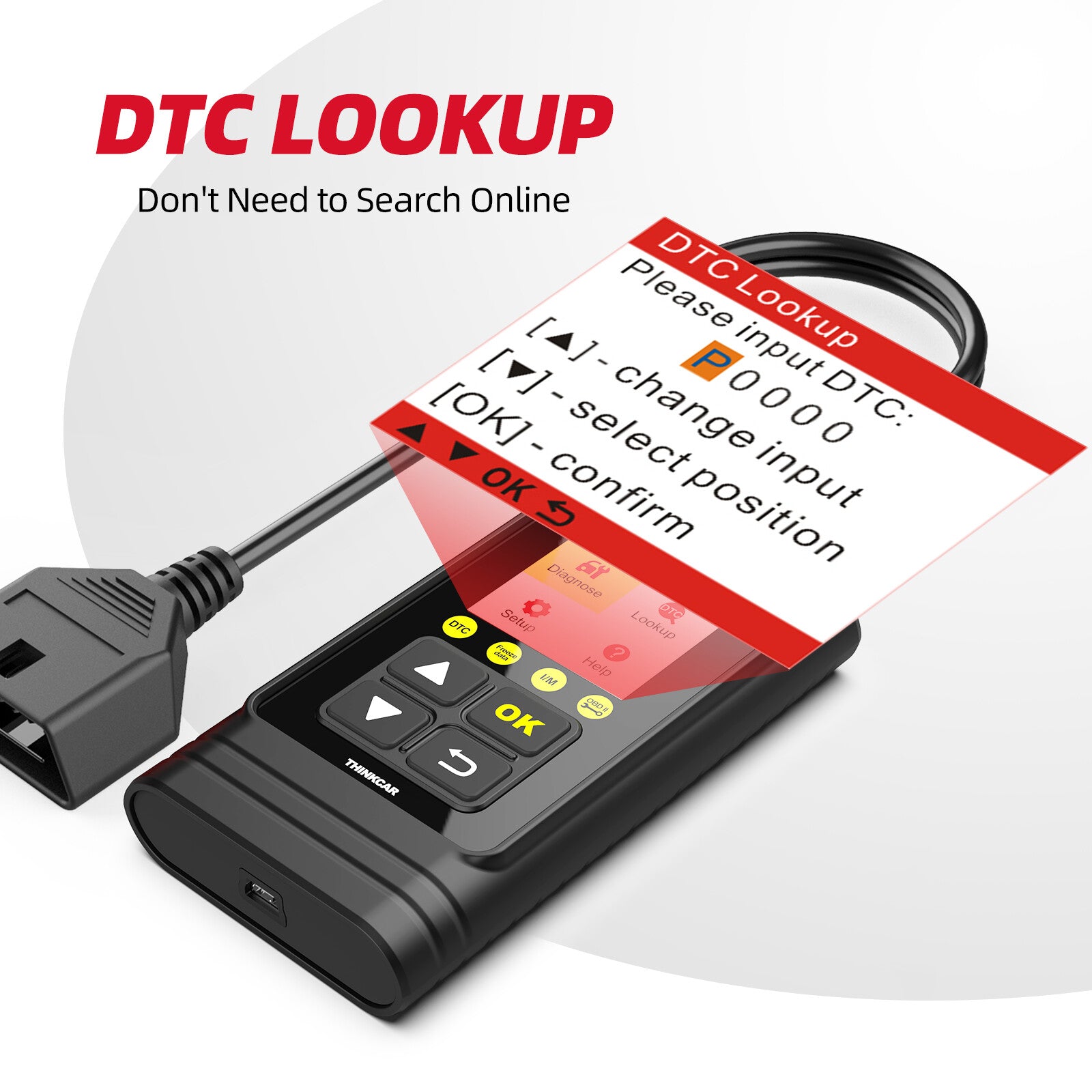 Automotive OBD2 Scanner OBD Code Reader Car Engine Fault Light Diagnostic Tool