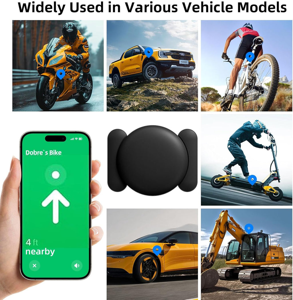 GPS Tracker for Vehicles - Hidden Tracking Devices for Cars, GPS Tracker No Monthly Fee, Car Tracker Device with Real-Time Location, Compact Tracker Device, Work with Ios and Android 2 Pack
