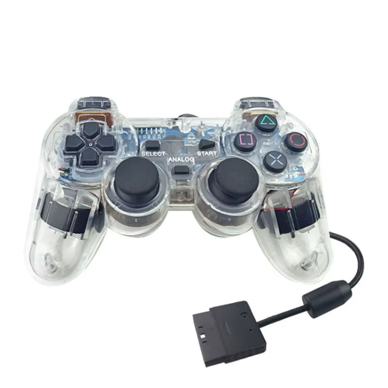 Wired Gamepad for Sony PS2 - 9 Color Options, Joystick Controller for Console Gaming Accessories