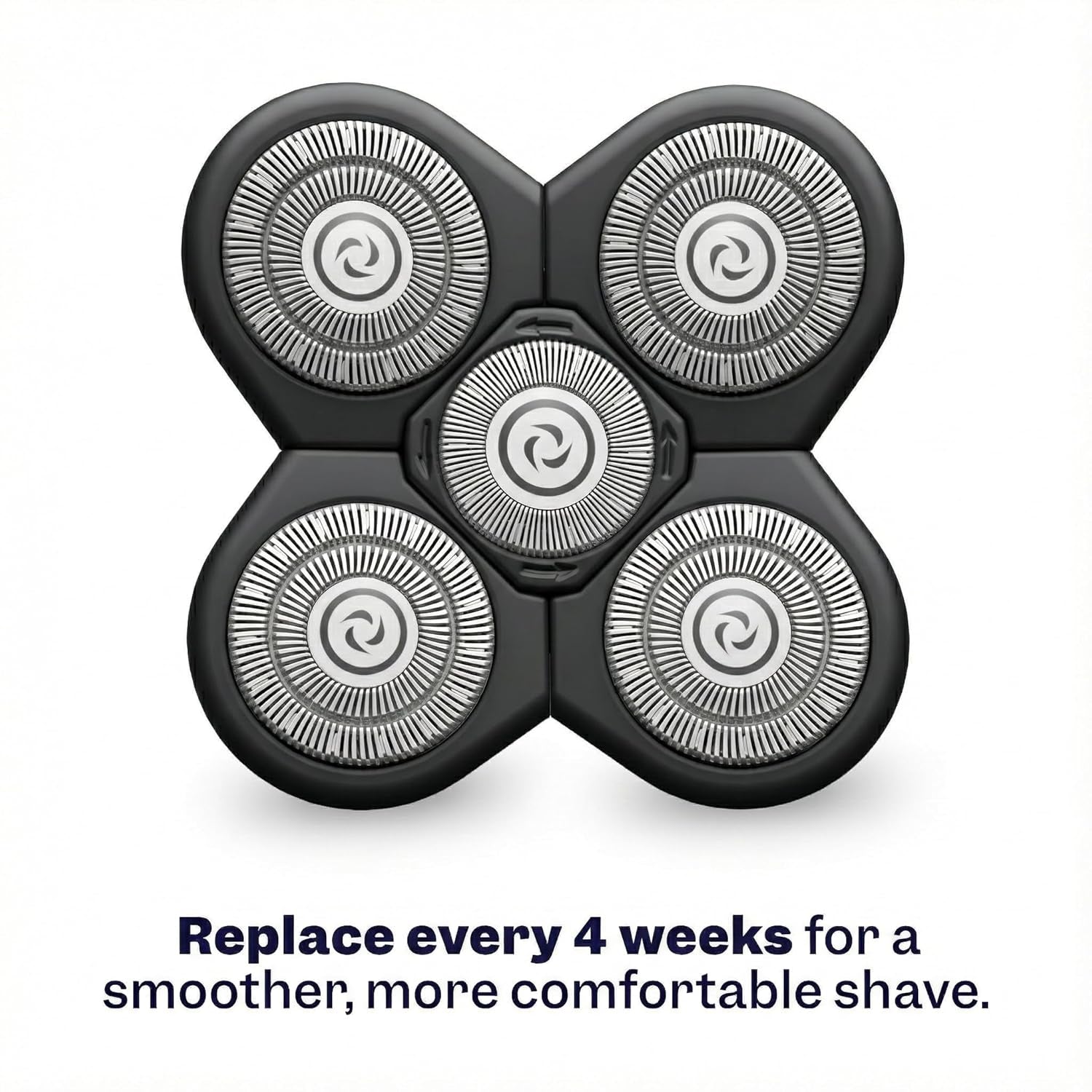 Freebird Flexseries Official Blade 1 Pack Refills - No Irritation, Razor Bumps or Ingrown Hairs, Ultra-Sharp, Durable, Scalpsafe Design, Quicksnap Install, Compatible with Flexseries