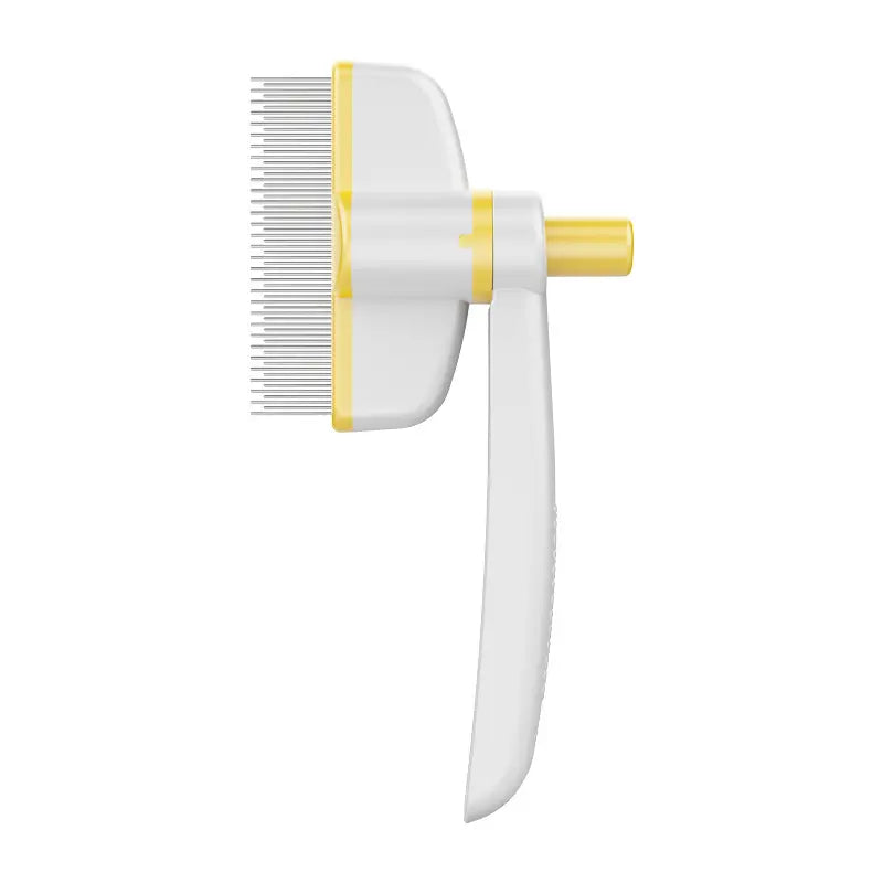 Professional Pet Grooming Comb for Cats and Dogs - Hair Removal and Deshedding Tool with Vacuum Brush Function
