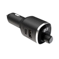 BTFM8-SP Bluetooth FM Transmitter Dual 12W USB-C and USB-A Charging Ports Black