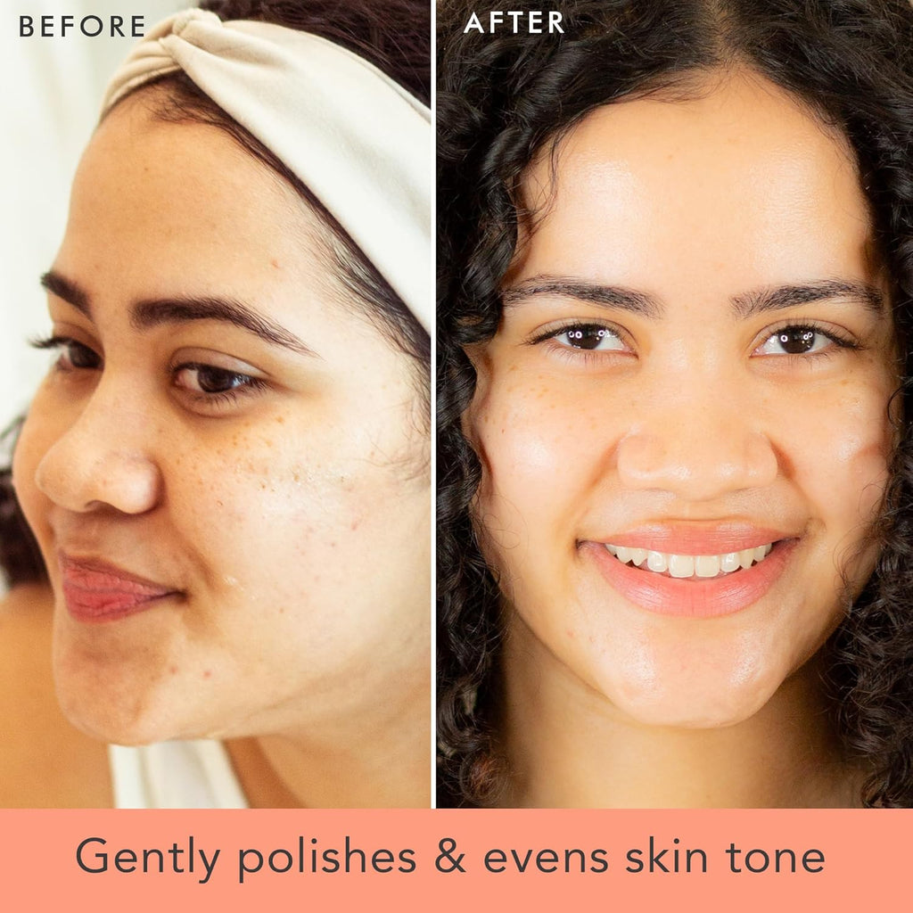 Gentle Exfoliating Face Scrub & Wash - Natural & Organic Cleansing Formula