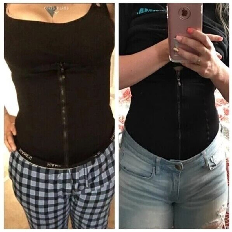 Women's Shapewear Waist Trainer Slimming Vest for Enhanced Belly Control and Body Shaping