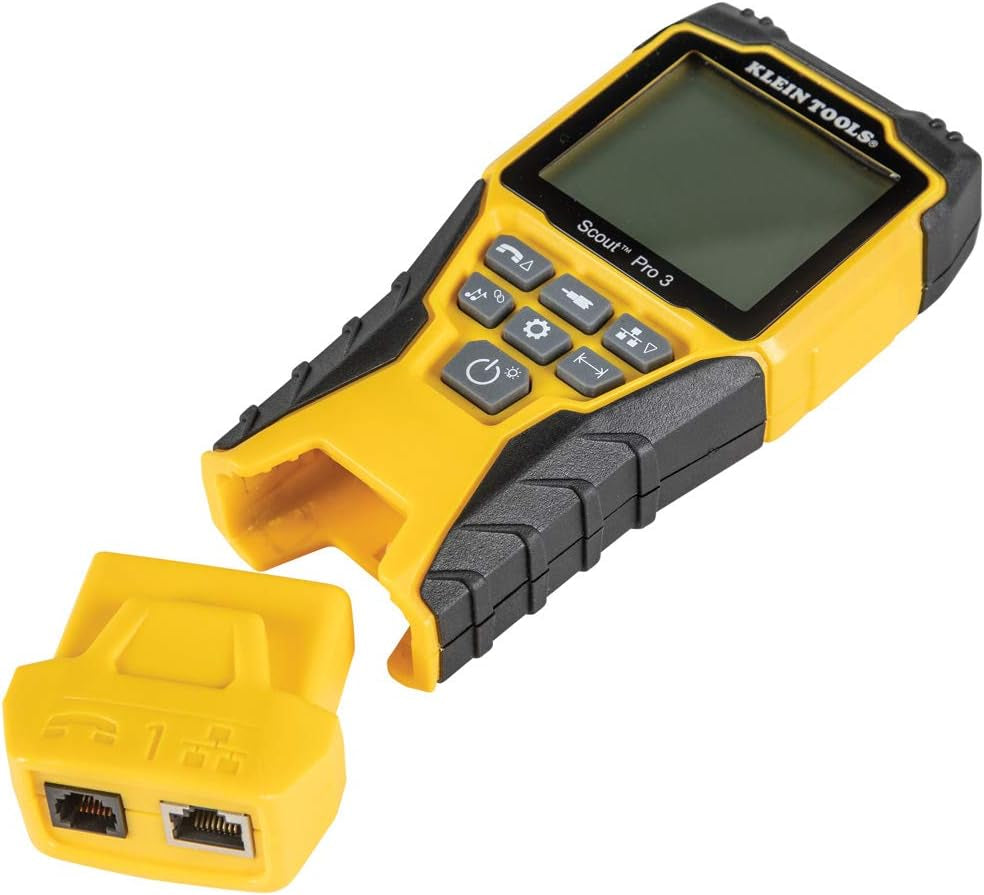 Klein Tools VDV501-851 Ultimate Cable Tester Kit with Scout Pro 3 - Perfect for Ethernet, Coax, Video, and Phone Cables with 5 Locator Remotes