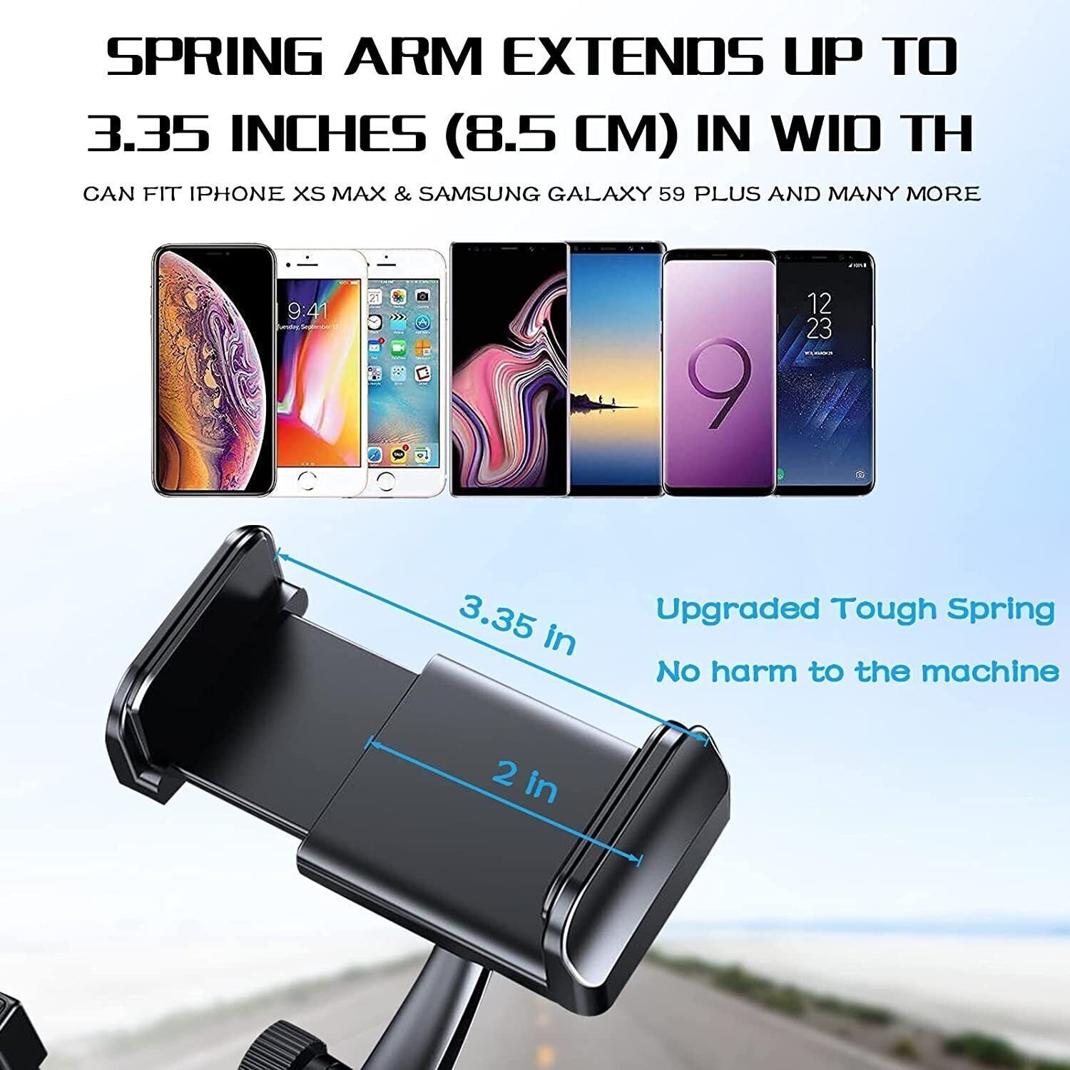 Universal 360° Rotatable Car Phone Mount Holder for Mobile Devices