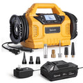 Tire Inflator 160 PSI, Cordless Air Compressor Multi Power Supply, Air Pump for Tires, Portable