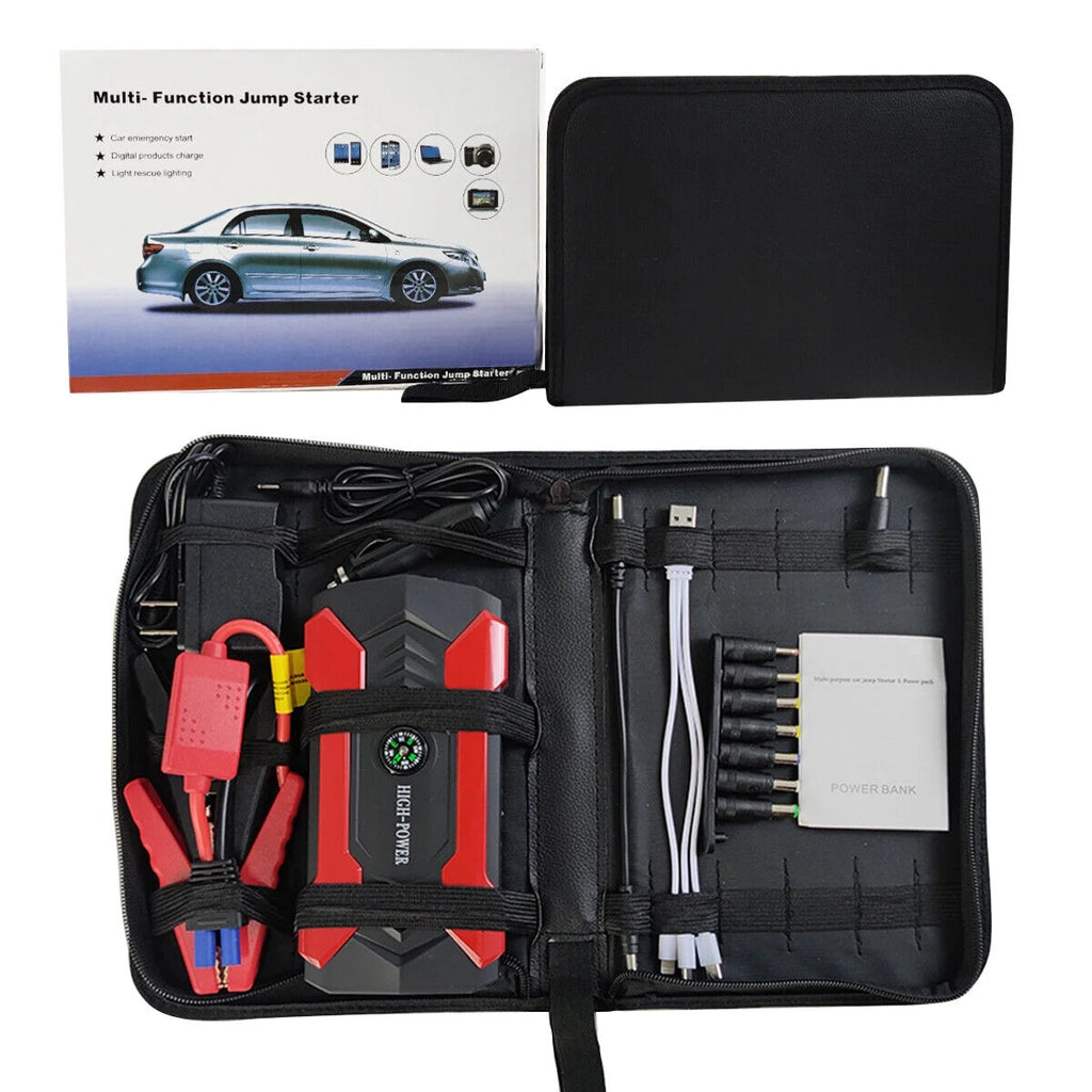 Lierhyt LED Flashlight 99800 Mah 12 V Car Jump Starter