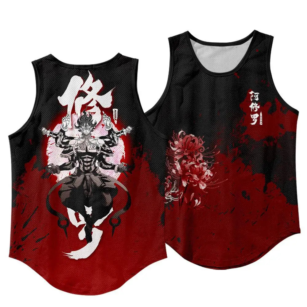 Men'S Fashion Sleeveless Black Tiger Print Tank Top Vest Fitness Bodybuilding Muscle Undershirt Gym Sportwear
