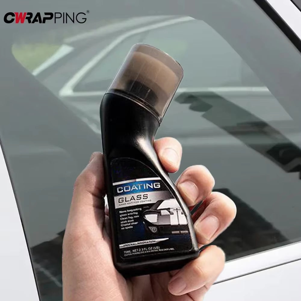 Windshield Anti-Fog Spray Cleaner and Membrane Coating for Automotive Glass and Mirrors