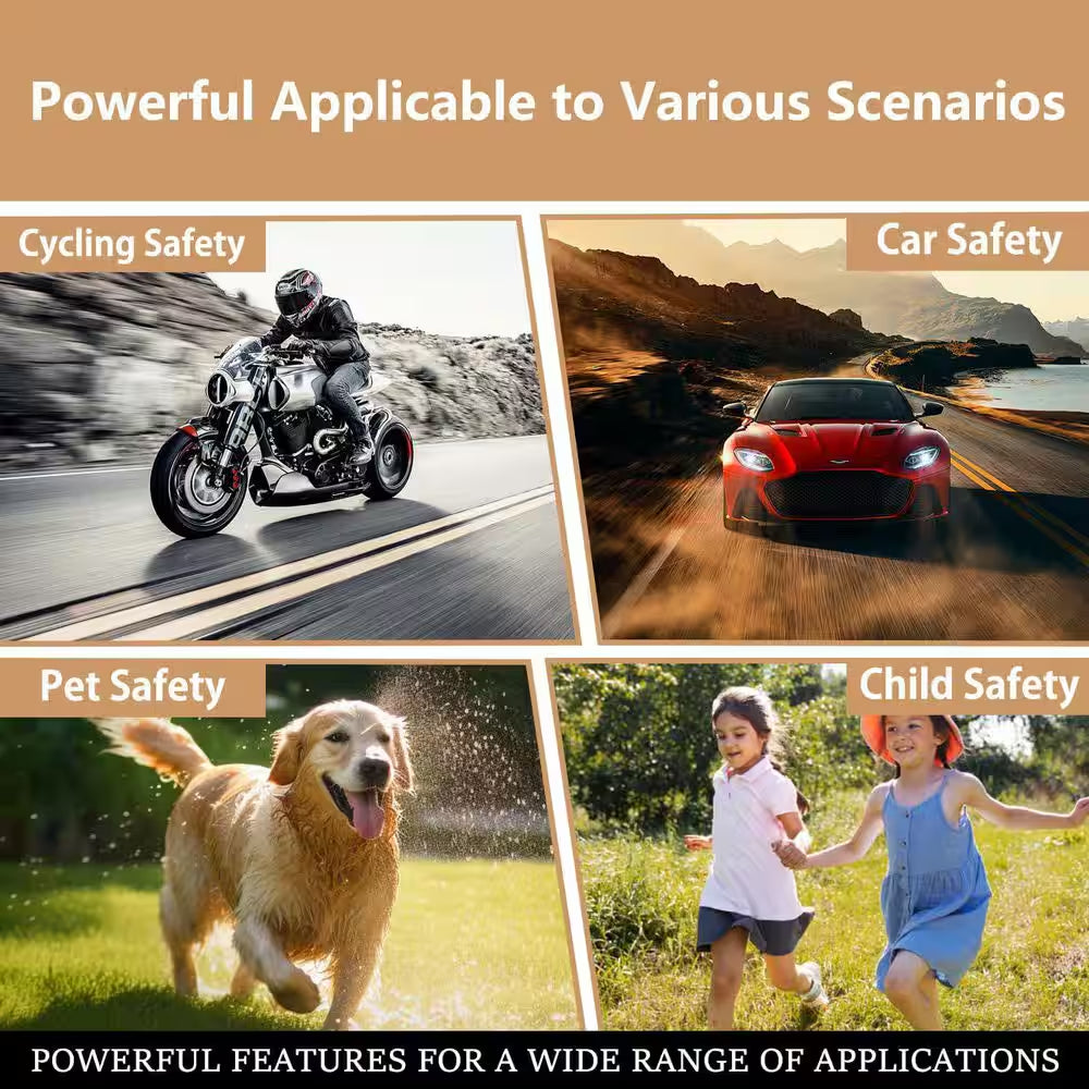 Magnetic Mini GPS Tracker Real-Time Locator for Vehicles with Full Global Coverage No Subscription Fee