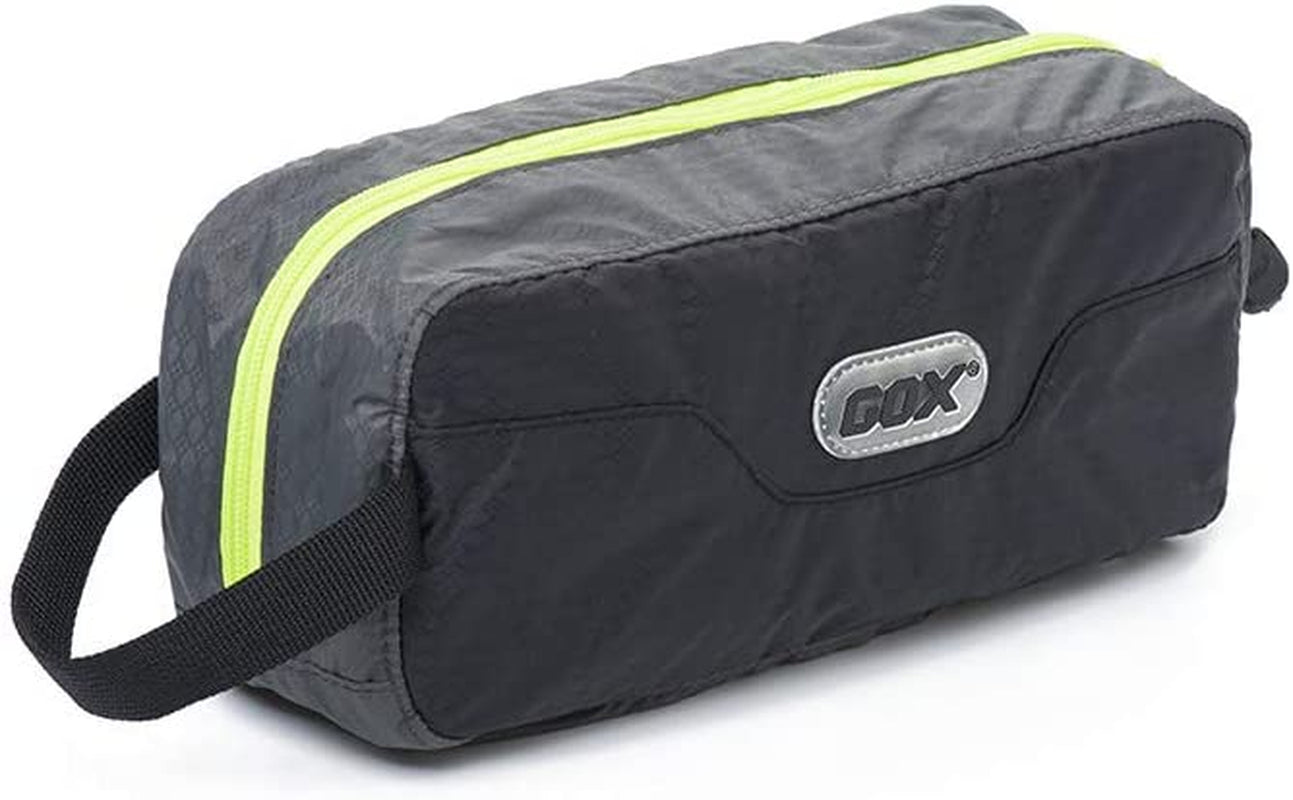 GOX Travel Small Toiletry Bag for Men Nylon Dopp Kit Medicine Bag Travel Organizer Pouch Shave Kits for Teens Toiletry Essentials Bathroom Compact (Turquoise, 9.8 * 4.3 * 3.3 Inches)