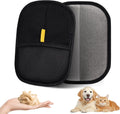 Electrostatic Pet Grooming Glove for Cats and Dogs - Reusable Hair Removal Tool
