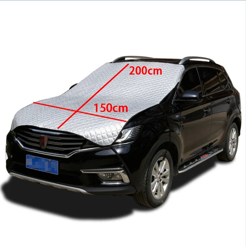 Universal Fit Car Cover for Sedans and SUVs - Sun, Snow, and Dust Protection
