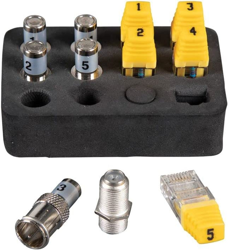 Klein Tools VDV501-851 Ultimate Cable Tester Kit with Scout Pro 3 - Perfect for Ethernet, Coax, Video, and Phone Cables with 5 Locator Remotes