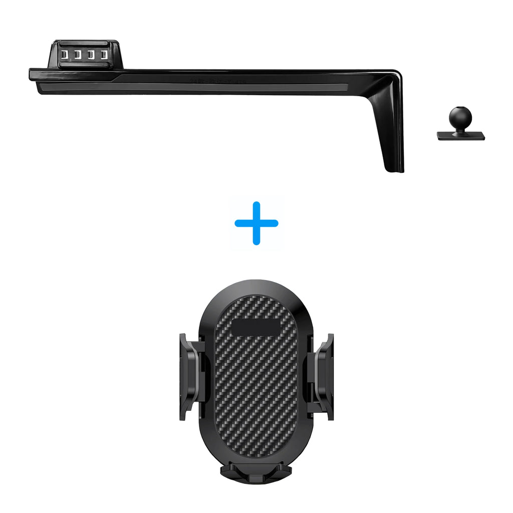 Car Phone Holder for Hyundai Santa Fe MX5 2024 2025 Screen Panel Fixed Base Fast Wireless Charging Phone Mount Car Accessories