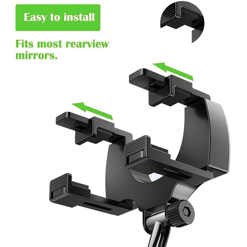 Universal 360° Rotatable Car Phone Mount Holder for Mobile Devices