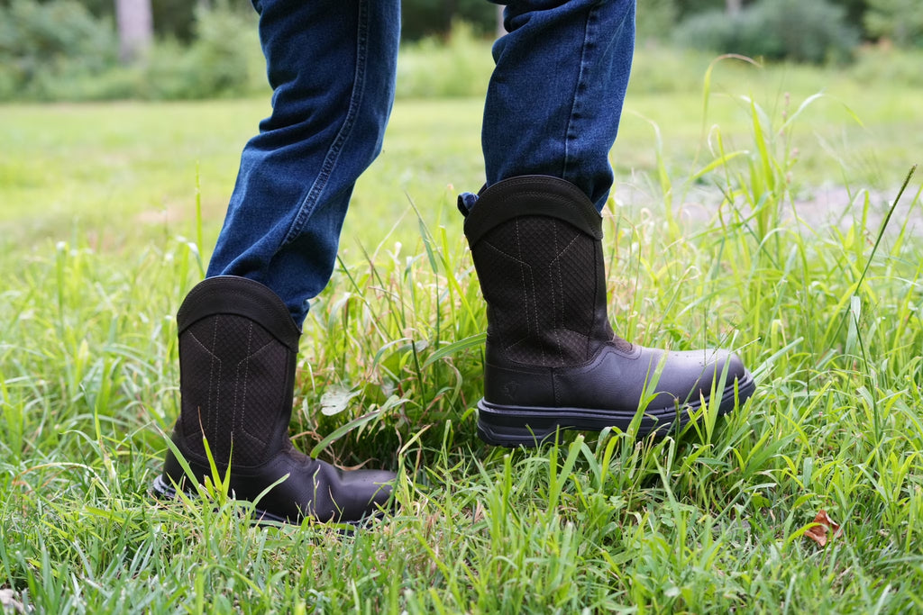 Men'S Granite Pull on Steel Toe Work Boots