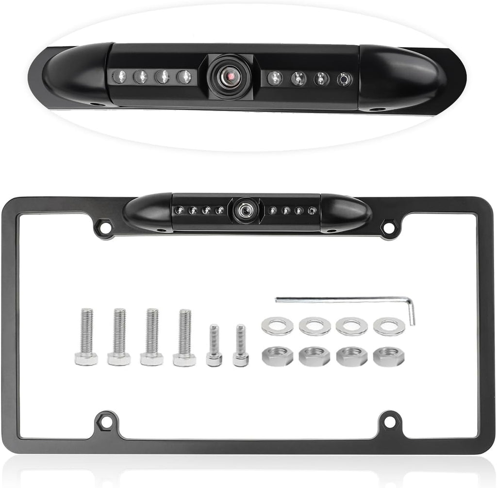 Cámara de Reversa HD Universal para Automóviles con Visión Nocturna