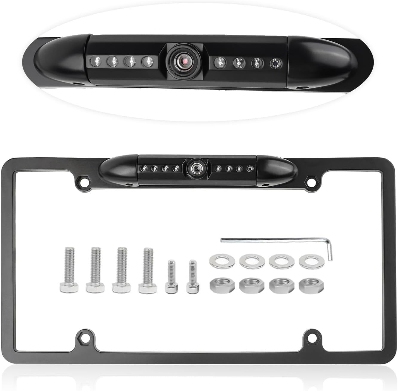Cámara de Reversa HD Universal para Automóviles con Visión Nocturna