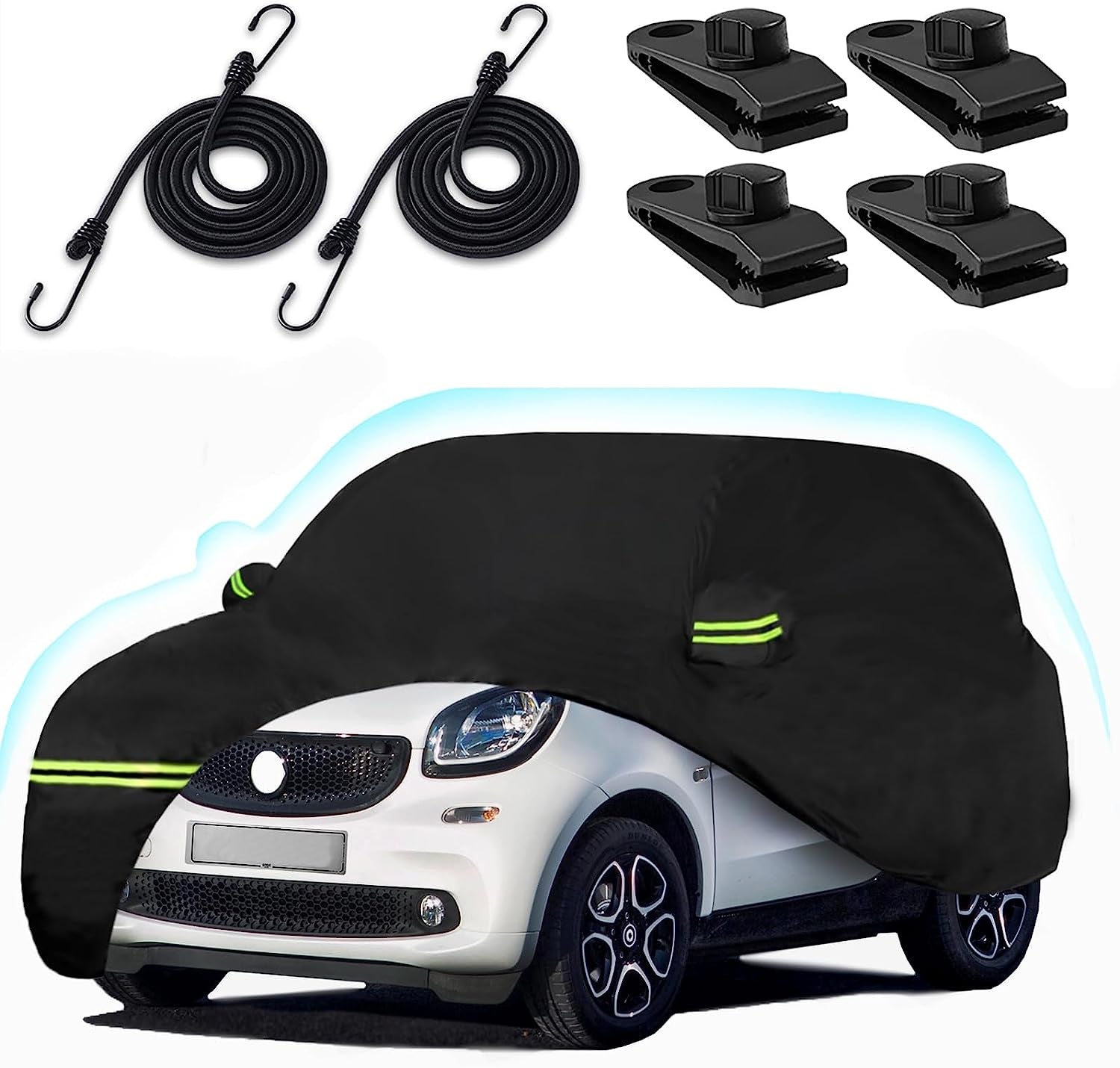 Premium Waterproof Car Cover for 2003-2026 Chevrolet Express & GMC Savana Vans - Ultimate UV, Rain, Dust & Snow Protection with Zipper Door & Windproof Straps