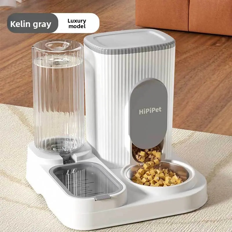 Automatic Electric Pet Water Dispenser and Food Bowl for Dogs and Cats - Large Capacity Pet Supplies