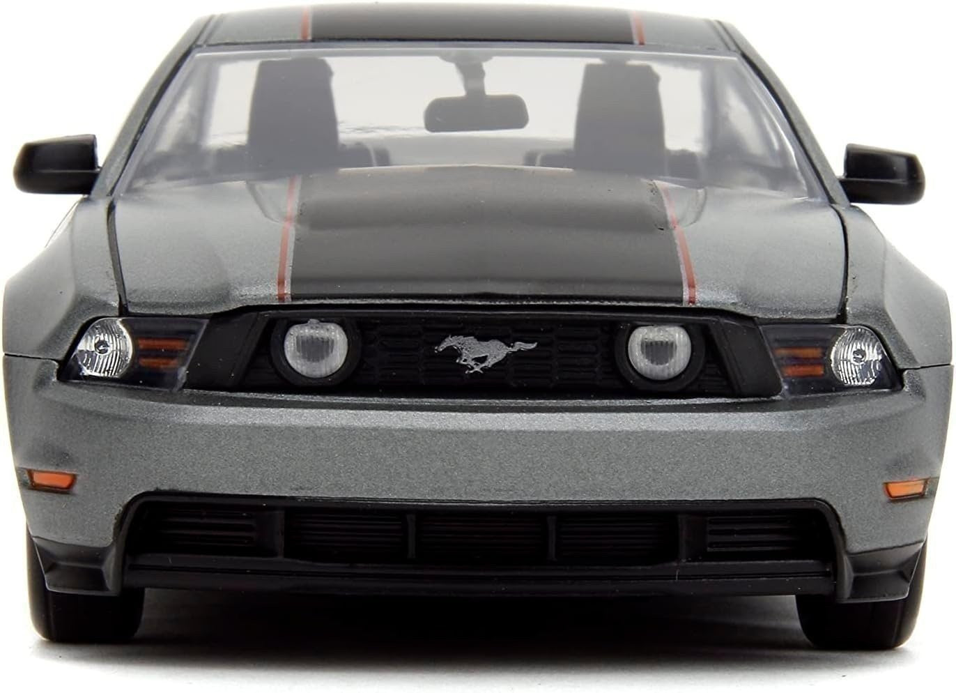 Big Time Muscle 1:24 Scale 2010 Ford Mustang GT Die-Cast Model Car for Children