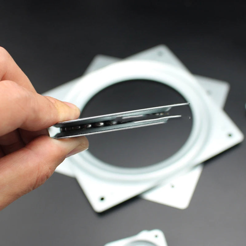 3'' Small Exhibition Turntable Bearing Swivel Plate Lazy Susan! Great for Mechanical Projects Hardware Fitting